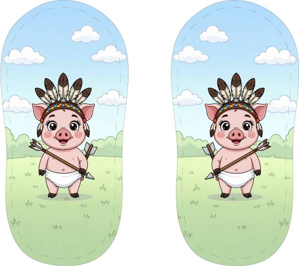 Печать для пинеток на фетре "Дизайн - 16-6"