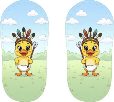 Печать для пинеток на фетре "Дизайн - 16-8"