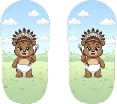 Печать для пинеток на фетре "Дизайн - 16-10"