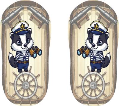 Печать для пинеток на фетре "Дизайн - 2608-2"