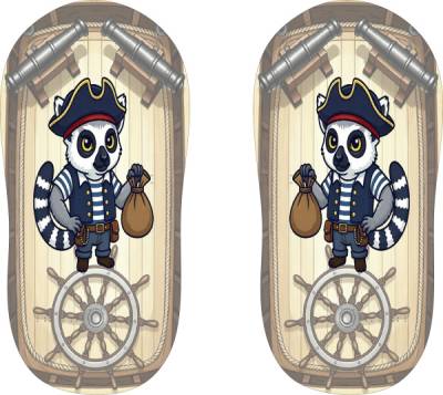 Печать для пинеток на фетре "Дизайн - 2608-4"