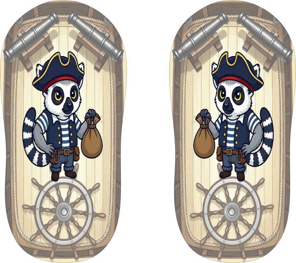 Печать для пинеток на фетре "Дизайн - 2608-4"