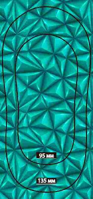 Фоны 3 в 1 на 2.0 мм фетре, "Фон-61"