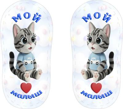 Печать для пинеток на фетре "Дизайн - 2604-5"