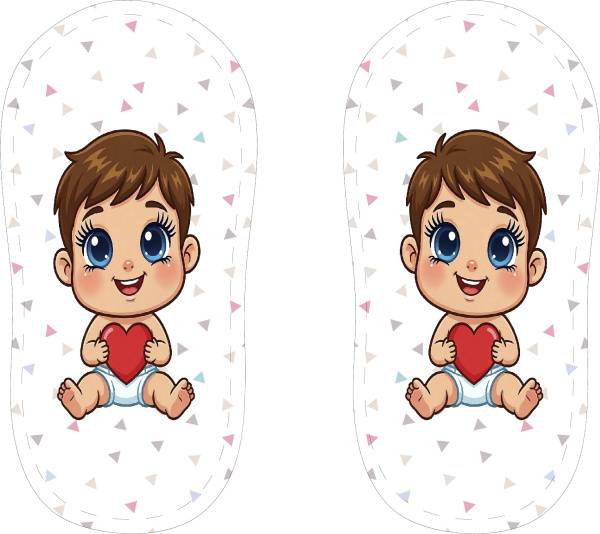 Печать для пинеток на фетре "Дизайн - 2605-1"