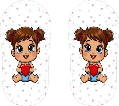 Печать для пинеток на фетре "Дизайн - 2605-2"