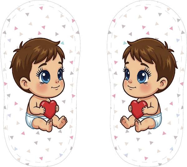 Печать для пинеток на фетре "Дизайн - 2605-3"