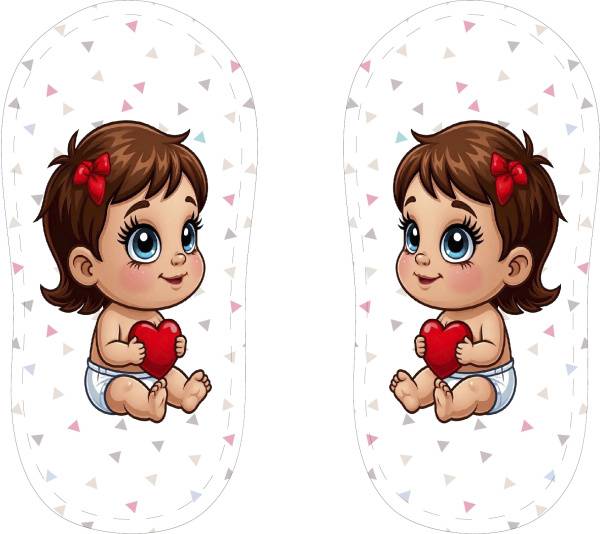 Печать для пинеток на фетре "Дизайн - 2605-4"