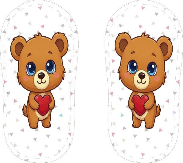 Печать для пинеток на фетре "Дизайн - 2605-7"