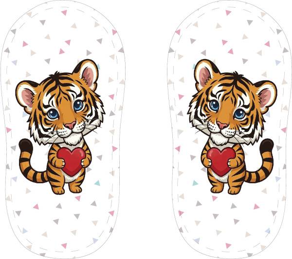 Печать для пинеток на фетре "Дизайн - 2605-14"