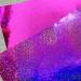 Корейский фетр с голографическим покрытием - пурпурный, мелкий блеск