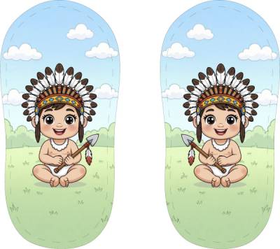 Печать для пинеток на фетре "Дизайн - 16-1"